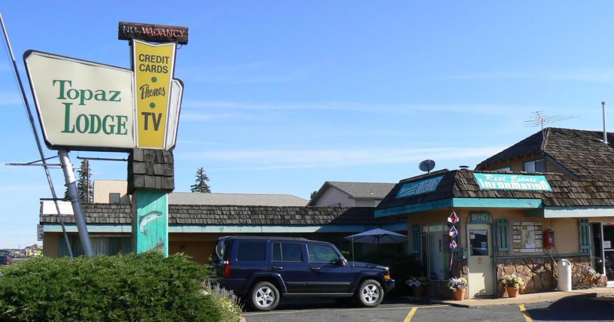 Topaz Lodge 布埃纳维斯塔 外观 照片